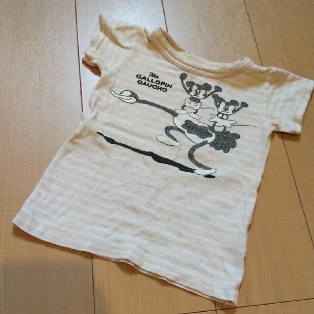 F.O.KIDS(エフオーキッズ)のミッキー 半袖 Tシャツ F.O.KIDS エフオー 100 キッズ/ベビー/マタニティのキッズ服男の子用(90cm~)(Tシャツ/カットソー)の商品写真