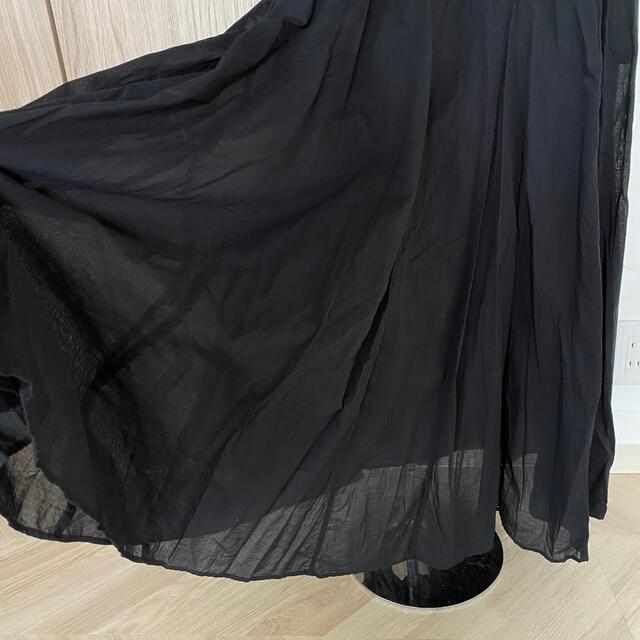 IENA(イエナ)のIENA コットン ボイル ギャザーパネルスカート レディースのスカート(ロングスカート)の商品写真