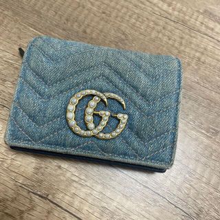 グッチ(Gucci)のGUCCI デニム  財布(折り財布)