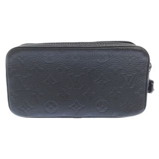 ルイヴィトン(LOUIS VUITTON)のLOUIS VUITTON ルイヴィトン 20SS ポシェット・ヴォルガ モノグラム レザーバッグ ハンドバッグ ポーチ ブラック M55703(その他)