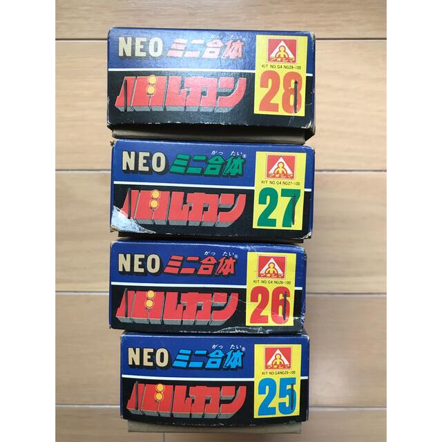 AOSHIMA - B アオシマ NEOミニ合体シリーズ バルカン 4箱 AOSHIMA - B アオシマ NEOミニ合体シリーズ バルカン 4箱