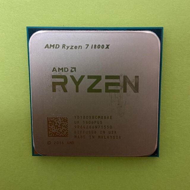AMD  Ryzen 7 1800X 　CPU
