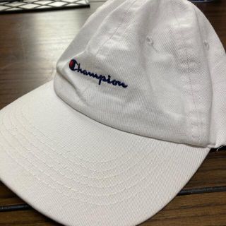 チャンピオン(Champion)のチャンピオン白キャップ　レディース(キャップ)