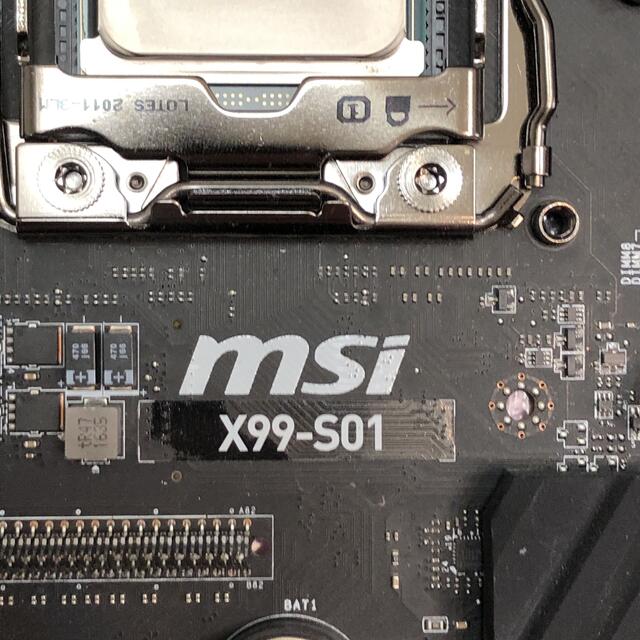 MSI X99-S01 CPU（i7 6850K）セット