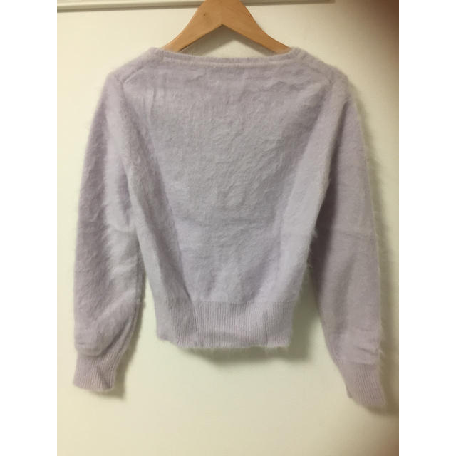 Katie(ケイティー)のアンゴラ100% 美品 Katie macaron bolero knit レディースのトップス(カーディガン)の商品写真