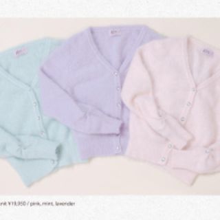 ケイティー(Katie)のアンゴラ100% 美品 Katie macaron bolero knit(カーディガン)