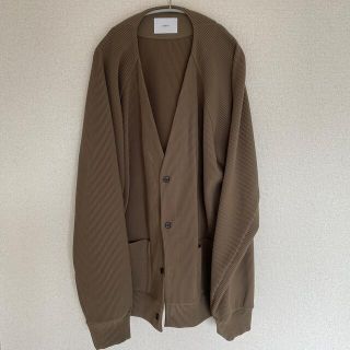 シュタイン(stein)のstein Gradation Pleats Cardigan(カーディガン)