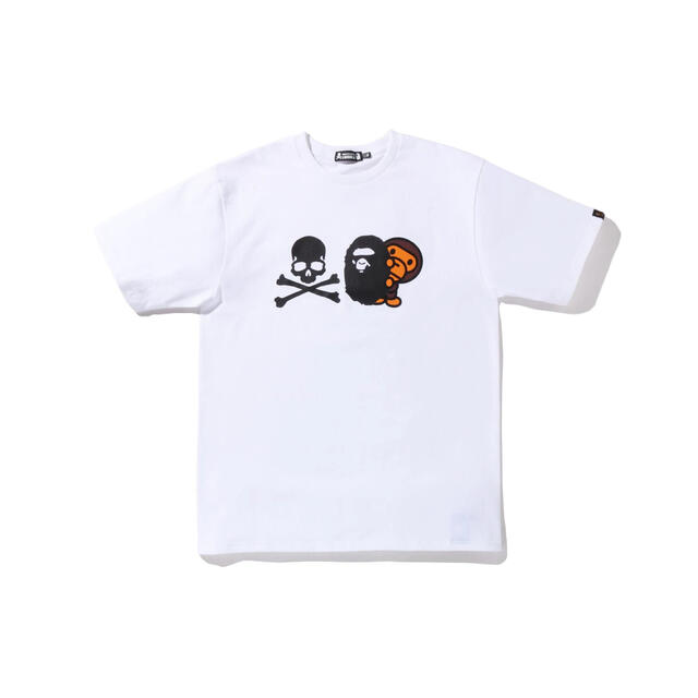 A BATHING APE(アベイシングエイプ)のBAPE X MMJ APE HEAD & MILO TEE メンズのトップス(Tシャツ/カットソー(半袖/袖なし))の商品写真