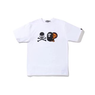 アベイシングエイプ(A BATHING APE)のBAPE X MMJ APE HEAD & MILO TEE(Tシャツ/カットソー(半袖/袖なし))