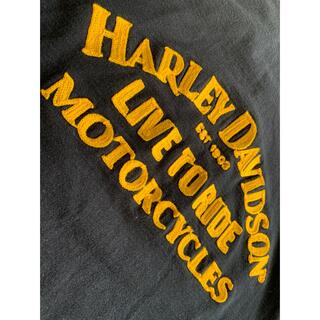 ハーレーダビッドソン(Harley Davidson)のハーレーダビッドソン　Harley-Davidson 刺繍ロゴ(Tシャツ/カットソー(半袖/袖なし))