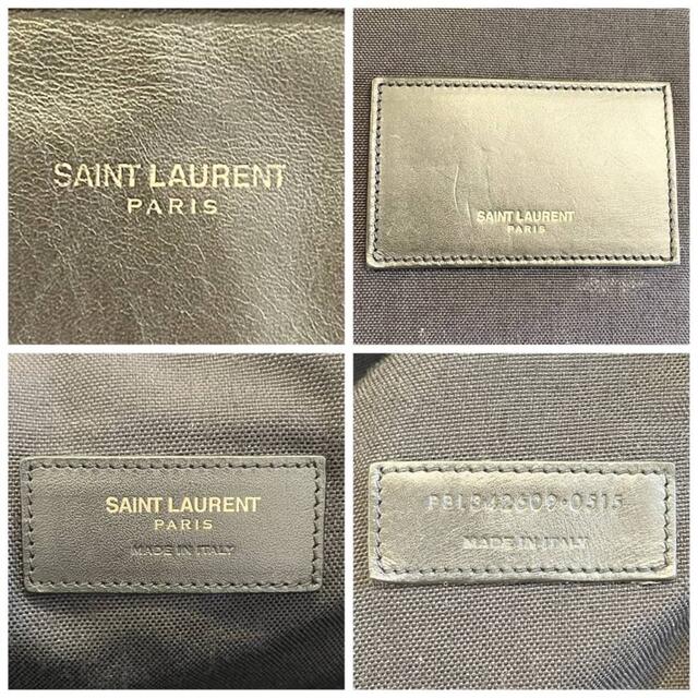 Saint Laurent(サンローラン)の極上の逸品⭐️サンローランパリ ハンティング ロックサックバックパック ブラック メンズのバッグ(バッグパック/リュック)の商品写真