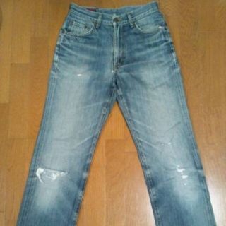 エドウィン(EDWIN)のEDWINジーンズ73cmエドウィンW29牛革503ラベルGパンJEANS(デニム/ジーンズ)