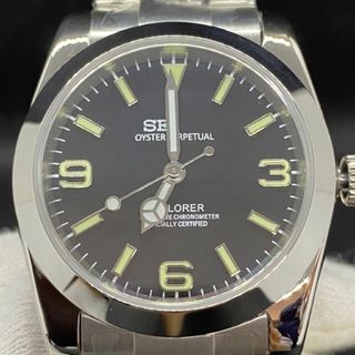 SEIKO Mod ハイクラスカスタム　EX1カスタム　グリーンイルミ(腕時計(アナログ))