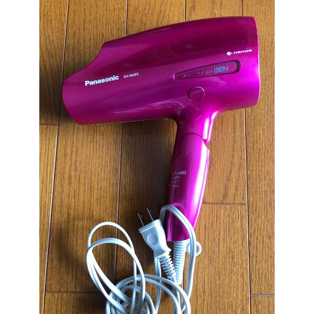 ヘアドライヤー  パナソニック　ナノケア　PanasonicEH-NA93-P