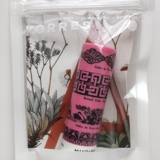 コレス リップバタースティック ピンク コスメ/美容のスキンケア/基礎化粧品(リップケア/リップクリーム)の商品写真