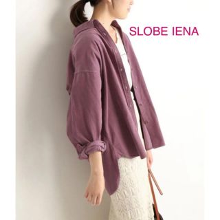 スローブイエナ(SLOBE IENA)のコーデュロイ ロングシャツ　スローブイエナ(シャツ/ブラウス(長袖/七分))