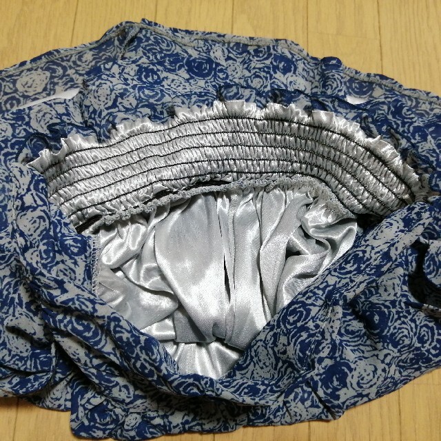 フレアキュロットスカート　ブルーローズ レディースのスカート(ミニスカート)の商品写真