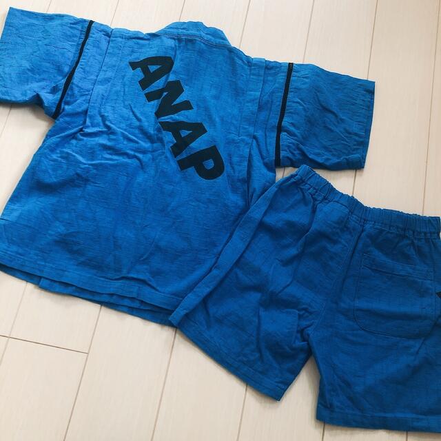 ANAP Kids(アナップキッズ)のANAP kids 男の子 甚平 100 キッズ/ベビー/マタニティのキッズ服男の子用(90cm~)(甚平/浴衣)の商品写真