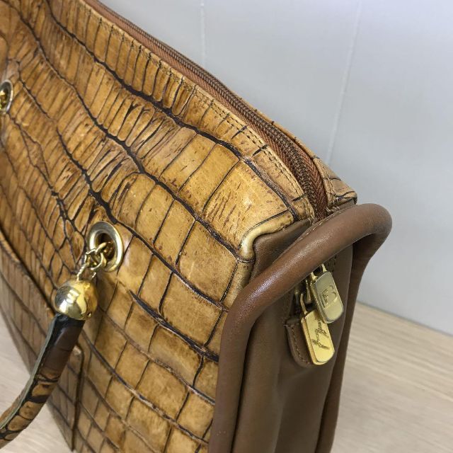 fesozzi franco クロコダイル レザー ハンド バッグ holacliente.com
