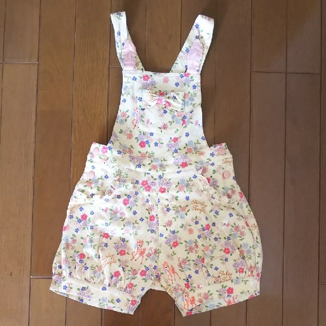 Shirley Temple(シャーリーテンプル)のシャーリーテンプル サロペット 130 キッズ/ベビー/マタニティのキッズ服女の子用(90cm~)(パンツ/スパッツ)の商品写真