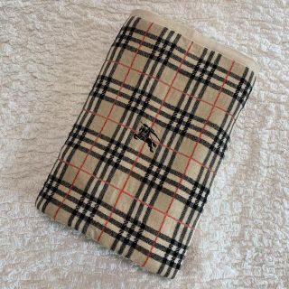 BURBERRY バーバリー タオルケット チェック ベージュ シングル-