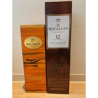 REMY MARTIN  レミーマルタン1本＆マッカラン　12年　旧ボトル　1本(ウイスキー)