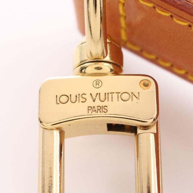 LOUIS VUITTON(ルイヴィトン)のショルダーストラップ レザー ベージュ ヌメ革 レディースのファッション小物(その他)の商品写真