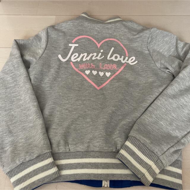 JENNI(ジェニィ)のシスタージェニー　スカジャン　150 リバーシブル キッズ/ベビー/マタニティのキッズ服女の子用(90cm~)(コート)の商品写真