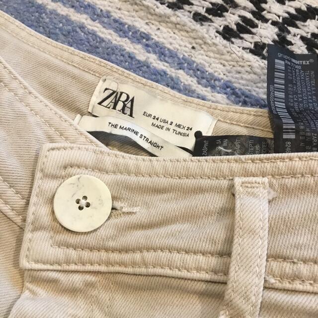 ZARA(ザラ)の【ZARA】THE MARINE STRAIGHT サイズS レディースのパンツ(デニム/ジーンズ)の商品写真