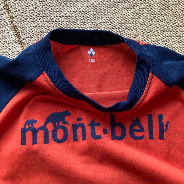 mont bell(モンベル)の120cm モンベルTシャツ キッズ/ベビー/マタニティのキッズ服男の子用(90cm~)(Tシャツ/カットソー)の商品写真