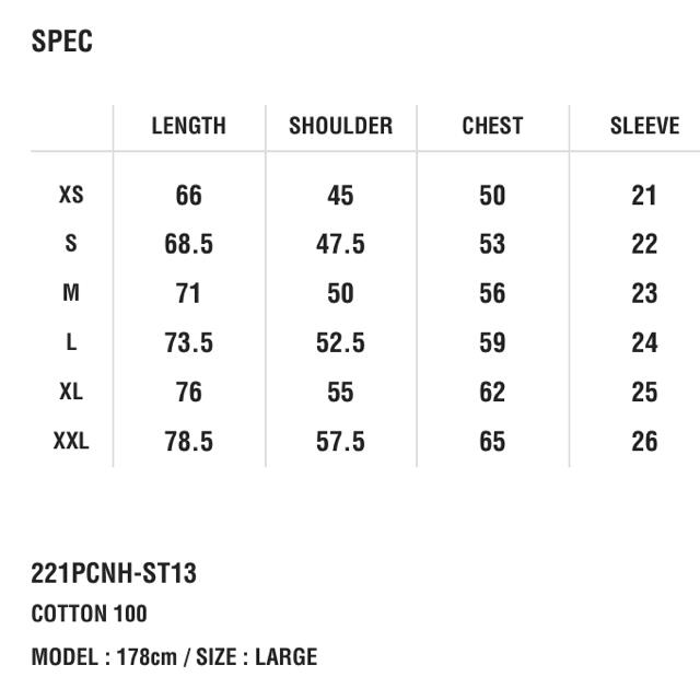 NEIGHBORHOOD NH-1 / C-TEE . SS サイズS