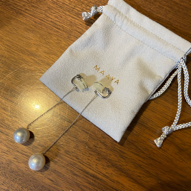 MIKIMOTO(ミキモト)のmaaya WHITEイヤリング レディースのアクセサリー(イヤリング)の商品写真