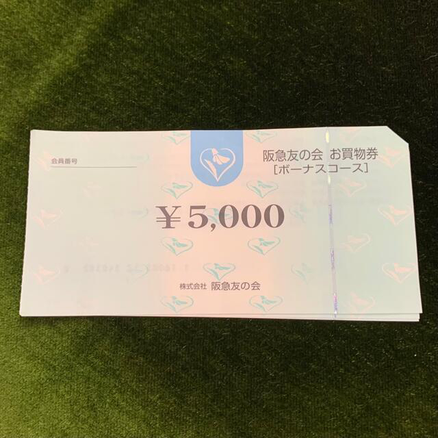 優待券/割引券阪急友の会　9万円分　R2