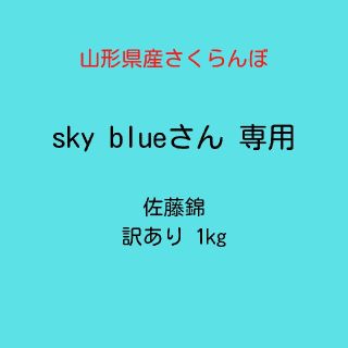 sky blue さん 専用(フルーツ)