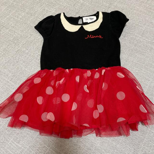 babyGAP(ベビーギャップ)のミニー ワンピース キッズ/ベビー/マタニティのキッズ服女の子用(90cm~)(ワンピース)の商品写真