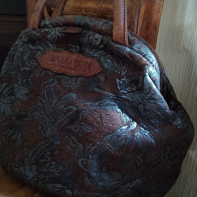 90's vintageコロンとした形が可愛いIBIZAのハンドバッグ レディースのバッグ(ハンドバッグ)の商品写真