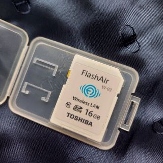 TOSHIBA 16GB FlashAir SDカード(その他)