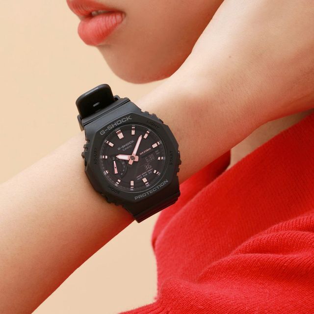 G-SHOCK カシオ 小さめ ジーショック GMA-S2100-1A ブラック
