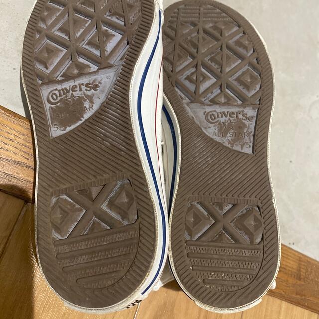 コンバース　converse 白　ハイカット レディースの靴/シューズ(スニーカー)の商品写真