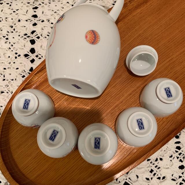 Noritake(ノリタケ)のノリタケ  酒器　和食器　こま犬　手毬　凧　酒器セット インテリア/住まい/日用品のキッチン/食器(食器)の商品写真