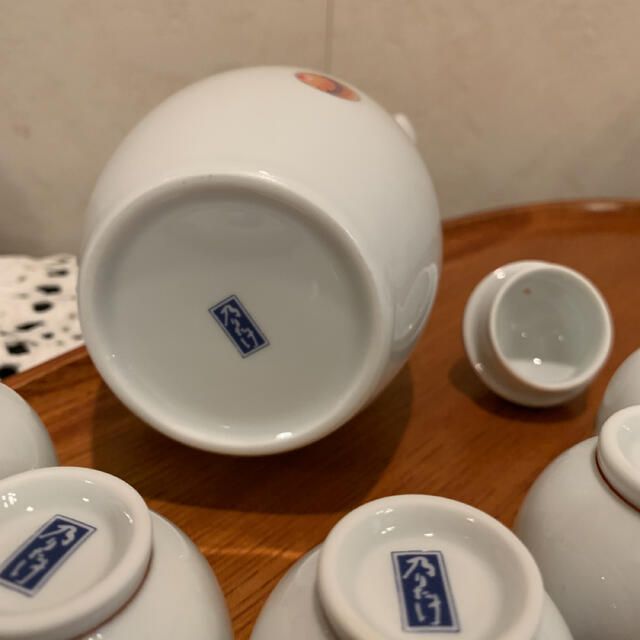 Noritake(ノリタケ)のノリタケ  酒器　和食器　こま犬　手毬　凧　酒器セット インテリア/住まい/日用品のキッチン/食器(食器)の商品写真