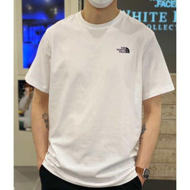 最新作 ノースフェイス COTTON STRETCH S/SR/TEE 白2XL 5