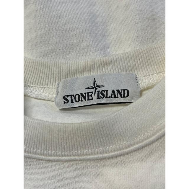 STONE ISLAND(ストーンアイランド)の最終価格  ストーンアイランド スウェット白 メンズのトップス(スウェット)の商品写真