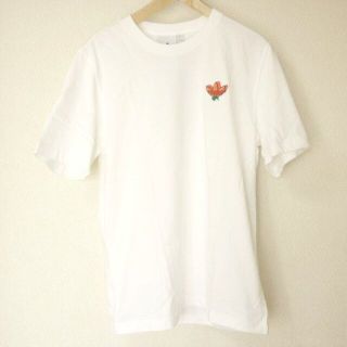 アディダス(adidas)の新品(L)アディダスオリジナルスメンズ フルーツ バッジ 白Tシャツ(Tシャツ/カットソー(半袖/袖なし))