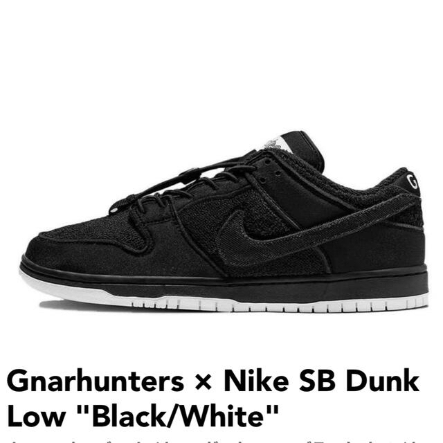 NIKE(ナイキ)のGnarhunters × Nike SB Dunk Low  メンズの靴/シューズ(スニーカー)の商品写真