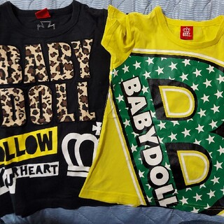 ベビードール(BABYDOLL)のベビードールTシャツ二枚セット(Tシャツ/カットソー)