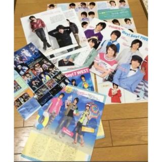 ナカヤマユウマウィズビーアイシャドウ(中山優馬w/B.I.Shadow)の中山優馬w/Hey!Sey!7WEST 雑誌切り抜き(アイドルグッズ)