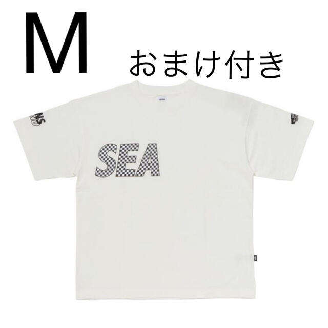 VANS×WINDANDSEA CHECKERED FLAG S/S TEE - Tシャツ/カットソー(半袖