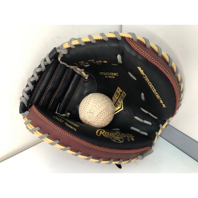 Rawlings(ローリングス)のローリングス   一般軟式捕手用  スポーツ/アウトドアの野球(グローブ)の商品写真