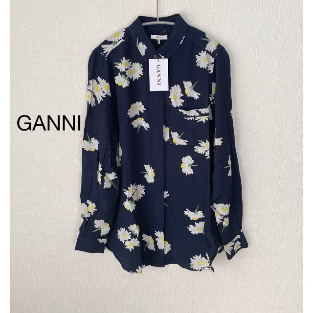 Adam et Rope' - 【新品】GANNI ガニー フラワー 花柄 ブラウス シャツ ...